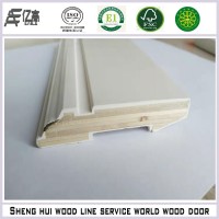 White Solid Gesso Primed Plywood Board Skirting for Decoration